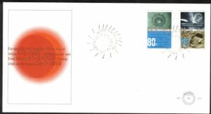 Luxe fdc Nederland NVPH nr. E322 blanco en met open klep