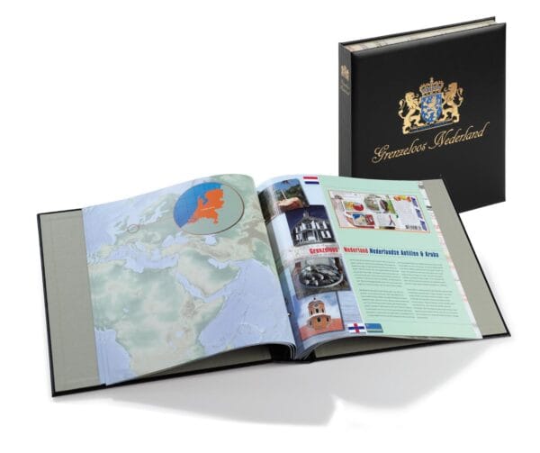 Luxe postzegelalbum Grenzeloos Nederland 2008-2016 (Kleur)