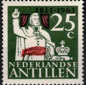 Frankeerzegels Ned.Antillen NVPH nr. 343 postfris
