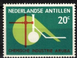 Frankeerzegels Ned.Antillen NVPH nr. 344 postfris