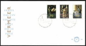 Luxe fdc Nederland NVPH nr. E345 blanco en met open klep