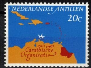 Frankeerzegels Ned.Antillen NVPH nr. 351 postfris