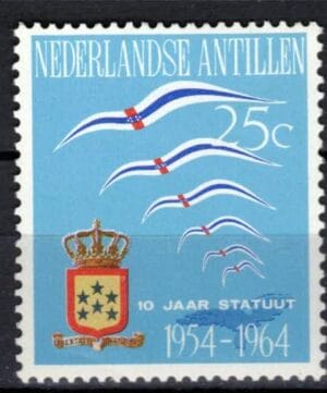 Frankeerzegels Ned.Antillen NVPH nr. 352 postfris