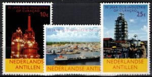 Frankeerzegels Ned.Antillen NVPH nrs. 355-357 postfris