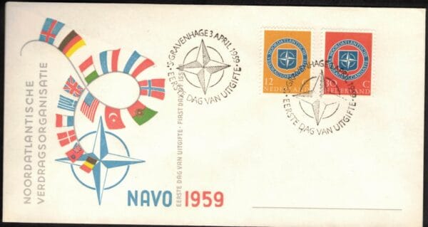 LUXE FDC Nederland Nvph nr.E37. Onbeschreven,open klep en met cert.H.Vleeming