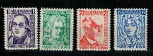 Frankeerzegels Nederland NVPH nrs. 220-223 postfris