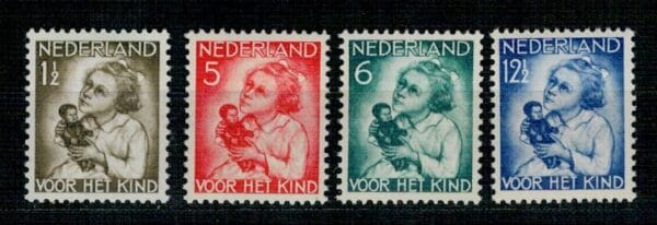 Frankeerzegels Nederland NVPH nrs. 270-273 postfris