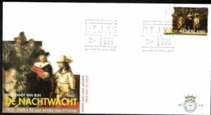 Luxe fdc Nederland NVPH nr. E418 blanco en met open klep