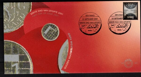 Luxe fdc Nederland Nvph nr.443.Blanco en met open klep