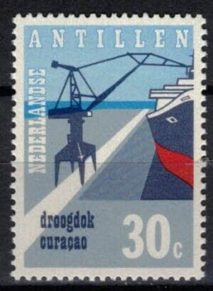 Frankeerzegels Ned.Antillen NVPH nr. 451 postfris