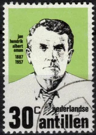 Frankeerzegels Ned.Antillen NVPH nr. 480 gestempeld