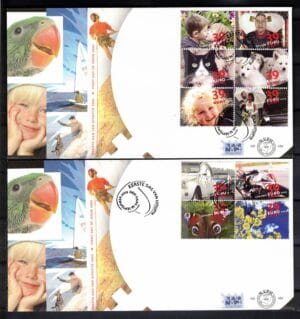 Luxe fdc Nederland NVPH nr. E488 (2) blanco en met open klep