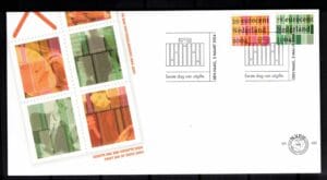 Luxe fdc Nederland NVPH nr. E496 blanco en met open klep