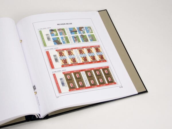 Luxe supplement Belgie postzegelboekjes 2016