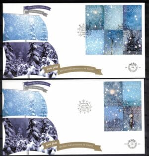 Luxe fdc Nederland NVPH nr. E561 (2) blanco en met open klep