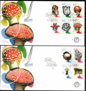 Luxe fdc Nederland NVPH nr. E576 (2) blanco en met open klep