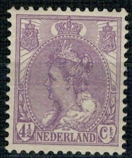 Frankeerzegel Nederland Nvph nr.59 postfris