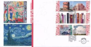 Luxe fdc Nederland NVPH nr. E679 blanco en met open klep