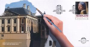 Luxe fdc Nederland NVPH nr. E698 blanco en met open klep
