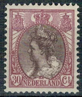 Frankeerzegel Nederland NVPH nr. 72 postfris