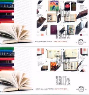 Luxe fdc Nederland NVPH nr. E739 blanco en met open klep
