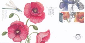 Luxe fdc Nederland NVPH nr. E745 blanco en met open klep
