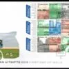 Luxe fdc Nederland Nvph nr.791.Blanco en met open klep