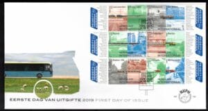Luxe fdc Nederland Nvph nr.791.Blanco en met open klep