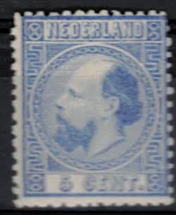 Frankeerzegels Nederland NVPH nr. 7IIC  postfris met certificaat NKD