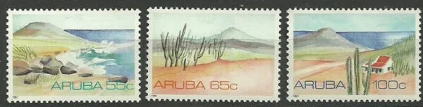 Aruba postfris NVPH nrs. 86-88