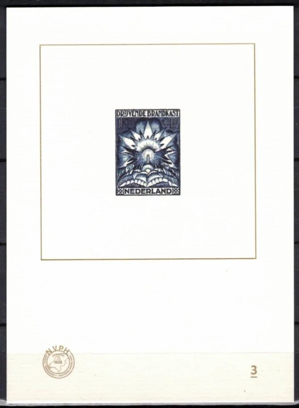 NVPH Blauwdruk nr. 3