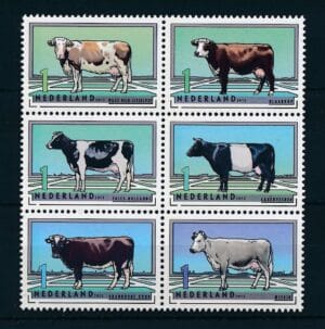 Frankeerzegels Nederland NVPH nrs. 2973-2978 postfris