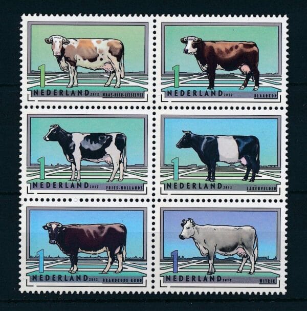 Frankeerzegels Nederland NVPH nrs. 2973-2978 postfris