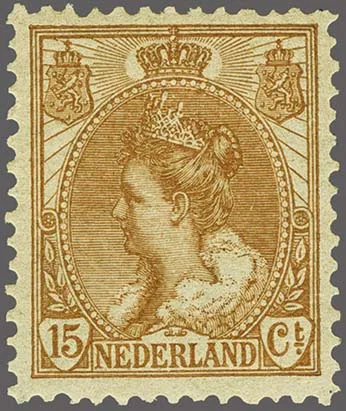 Frankeerzegel Nederland NVPH nr. 64D postfris met Vleeming certificaat