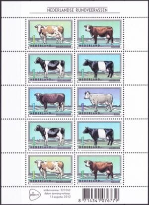 Frankeerzegels Nederland NVPH nr. V2973-2978 postfris