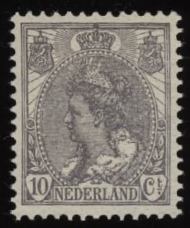 Frankeerzegel Nederland NVPH nr. 62D postfris
