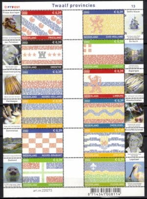 Frankeerzegels Nederland NVPH nrs. 2065-2076 postfris