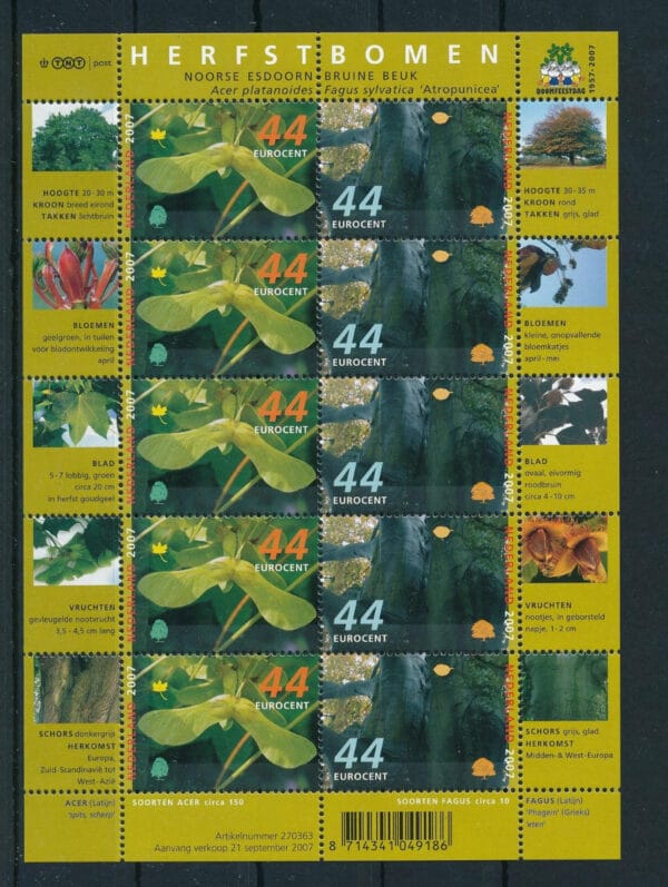 Frankeerzegels Nederland NVPH nr V2520-2521 postfris