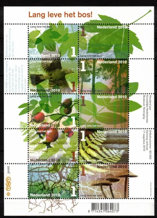 Frankeerzegels Nederland NVPH nr. V2758-2767 postfris