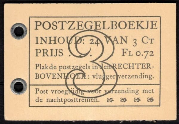 Luxe fdc Nederland Nvph nr.373.Blanco en met open klep - Afbeelding 2