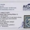 Frankeerzegel Nederland NVPH nr. 1b plaat I positie 78 gestempeld - Afbeelding 2