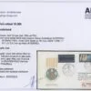 FDC Nederland NVPH nr. E55 met reclame en attest Vleeming - Afbeelding 2