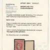 Frankeerzegel Nederland NVPH nr. 101B gestempeld met Vleeming certificaat - Afbeelding 2