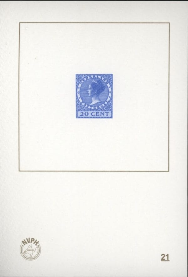 NVPH Blauwdruk nr. 21