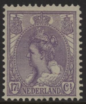 Frankeerzegel Nederland NVPH nr. 66D ongebruikt