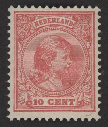 Frankeerzegel Nederland NVPH nr. 37 postfris