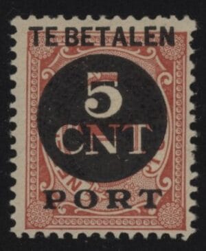 Portzegels Nederland NVPH nr. P66f postfris met certificaat NKD