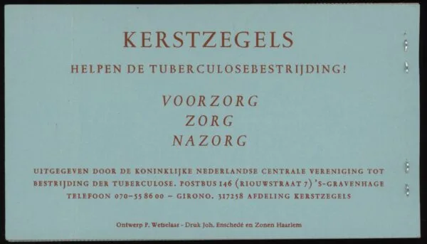 Kerstzegelboekje 1964, Horn K14 met Vleeming attest (i) - Afbeelding 3