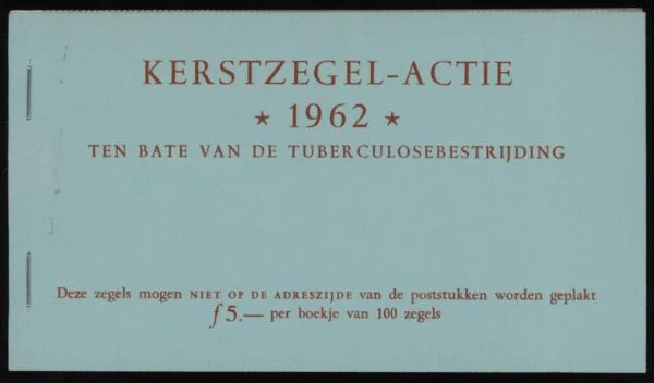 Kerstzegelboekje 1964, Horn K14 met Vleeming attest (i)