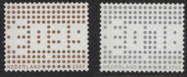 Frankeerzegels Nederland NVPH nrs 2343-2344 postfris
